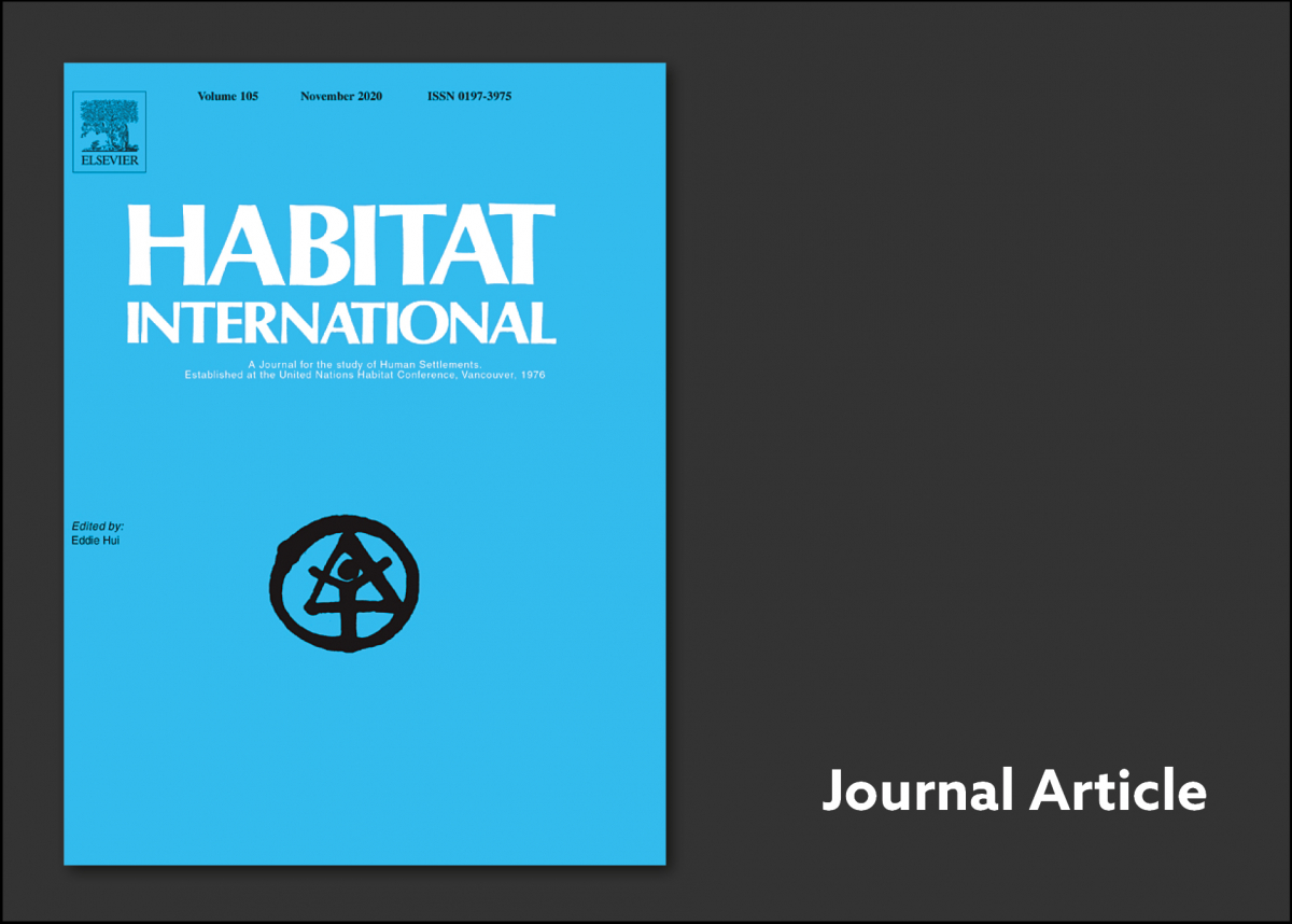 Habitat International cover